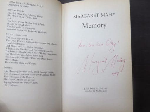 Margaret Mahy, Memory - Image 7
