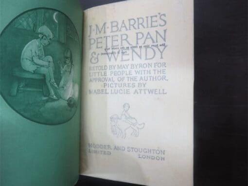 May Byron, J. M. Barrie's Peter Pan And Wendy, Illustrated by Mabel Lucie Attwell - Image 12