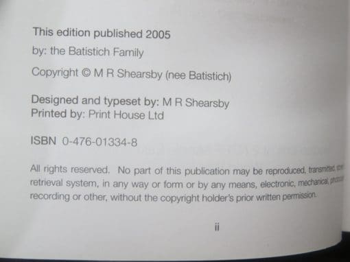 Mark Batistich, The Story of LuLu - Image 6