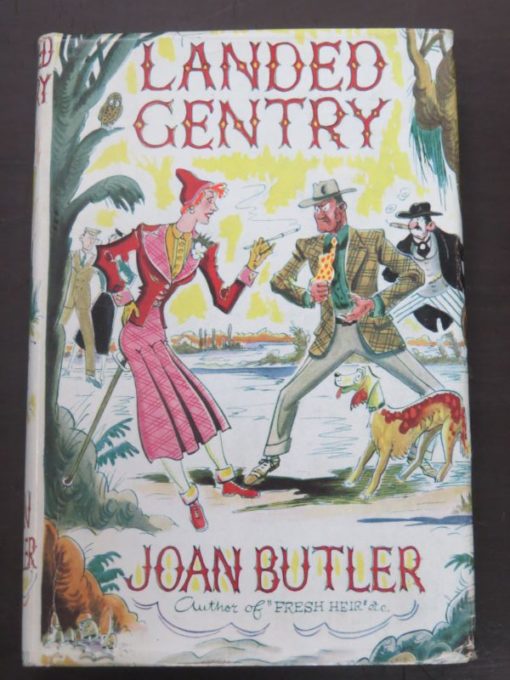 Joan Butler, Landed Gentry, Stanley Paul and Co., London 1954, Literature, Robert William Alexander, Dead Souls Bookshop, Dunedin Book Shop