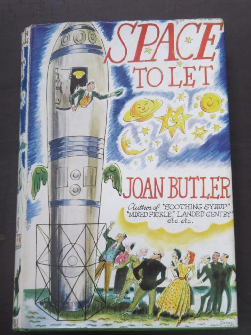 Joan Butler, Space To Let, Stanley Paul and Co., London, 1955, Robert Willia,m Alexander, Literature, Dead Souls Bookshop, Dunedin Book Shop