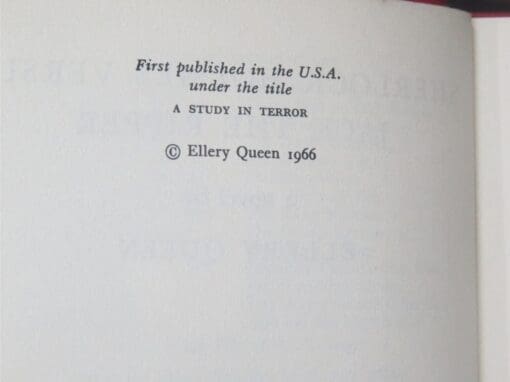 Ellery Queen, Sherlock Homes Versus Jack The Ripper - Image 5