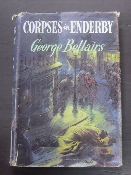 George Bellairs, Corpses in Enderby, Thriller Book Club, London, no date, reprint, Crime, Mystery, Detection, Dead Souls Bookshop, Dunedin Book Shop