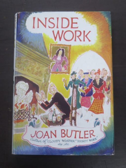 Joan Butler, Inside Work, Stanley Paul and Co., London, 1956, Literature, Dead Souls Bookshop, Dunedin Book Shop