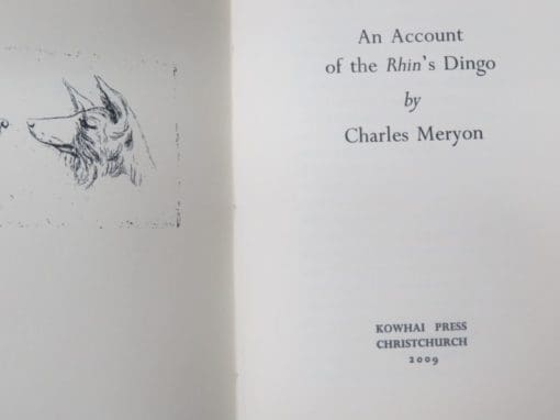 Charles Meryon, An Account of the Rhin's Dingo - Image 3