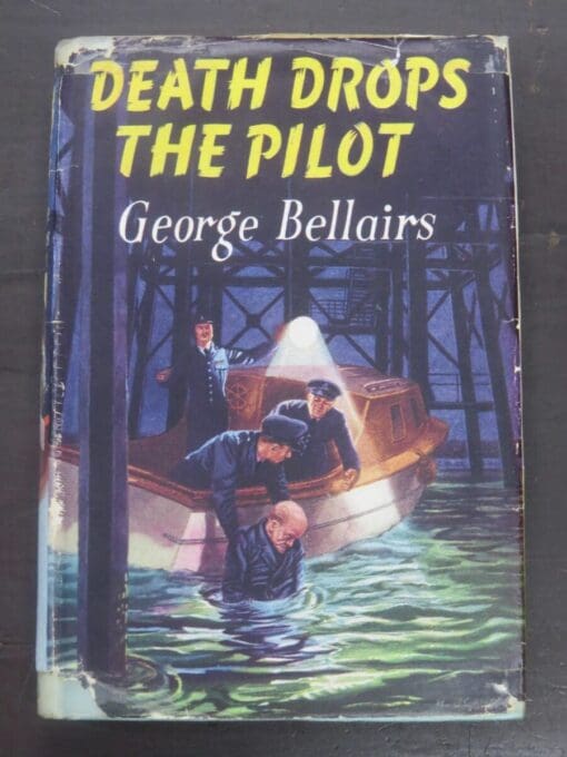 George Belliars, Death Drops The Pilot, Thriller Book Club, London, Crime, Mystery, Detection, Dead Souls Bookshop, Dunedin Book Shop