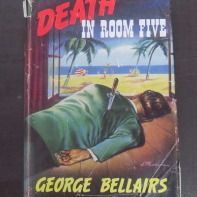 George Bellairs, Death In Room Five, Thriller Book Club, London, Crime, Mystery, Detection, Dead Souls Bookshop, Dunedin Book Shop