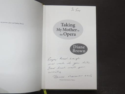 Diane Brown, Taking My Mother to the Opera - Image 5