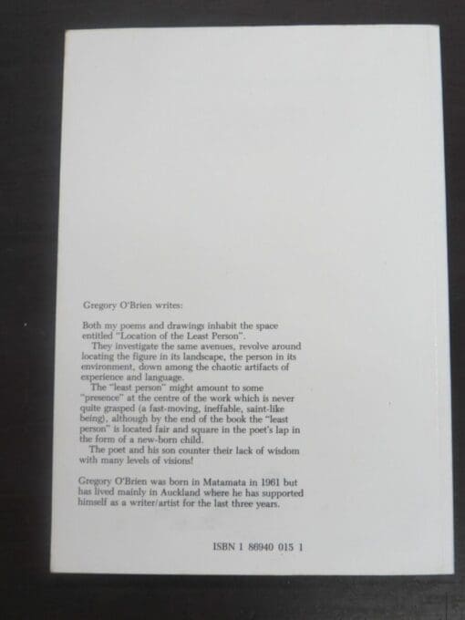 Gregory O'Brien, Location of the Least Person - Image 13