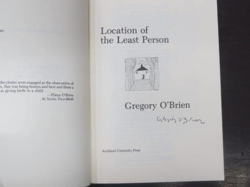 Gregory O'Brien, Location of the Least Person - Image 8