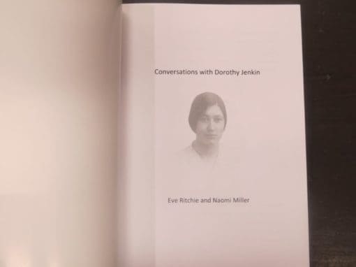 Eve Ritchie, Naomi Miller, Conversations with Dorothy Jenkin - Image 8
