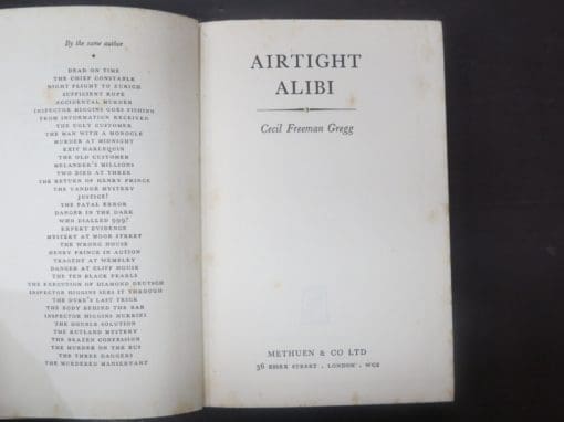 Cecil Freeman Gregg, Airtight Alibi - Image 8
