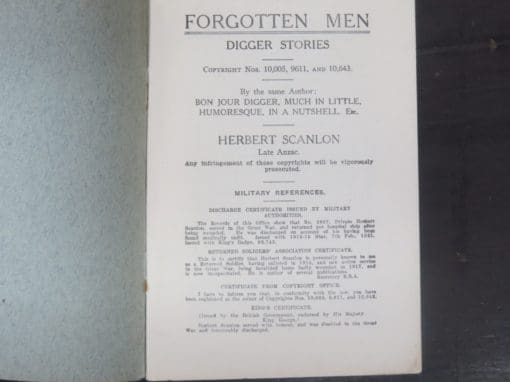 Herbert Scanlon, Forgotten Men, Digger Stories - Image 7