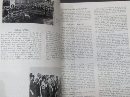 J. H. Cumberbeach, P. G. Thyme Eds., A Century of Education in Mosgiel : Lees School, Mosgiel School, Mosgiel District High School, The Taieri High School - Image 8