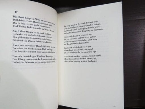 Wood, Andrew Paul, Trans., The Sonnets of Walter Benjamin, Bilingual Edition German / English - Image 3
