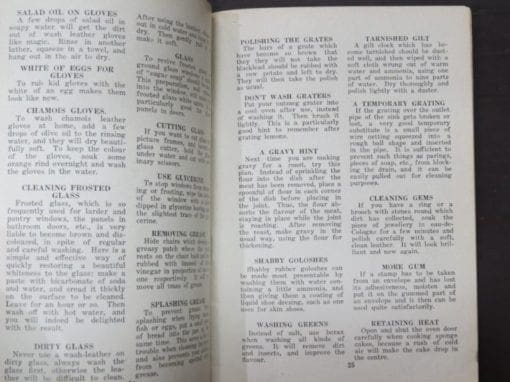 Mrs McKenzie, In A Nut Shell, 700 Hints to Housewives, Third Edition, Simpson and Williams, High Street, Christchurch - Image 6