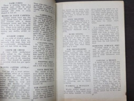 Mrs McKenzie, In A Nut Shell, 700 Hints to Housewives, Third Edition, Simpson and Williams, High Street, Christchurch - Image 5