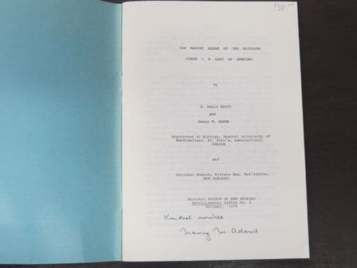 G. Robin South, Nancy M. Addams, Marine Algae of the Kaikoura Coast - Image 5