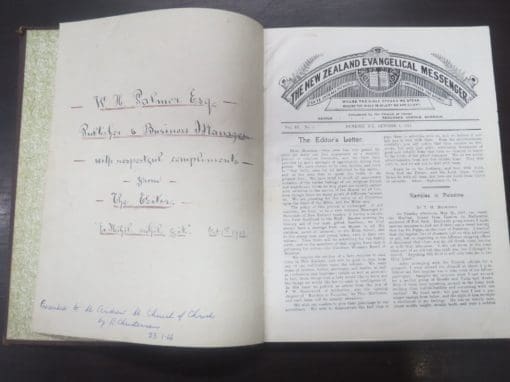 The New Zealand Evangelical Messenger, Vol. III, No.1 - No. 12, 1911 - 1912 - Image 9