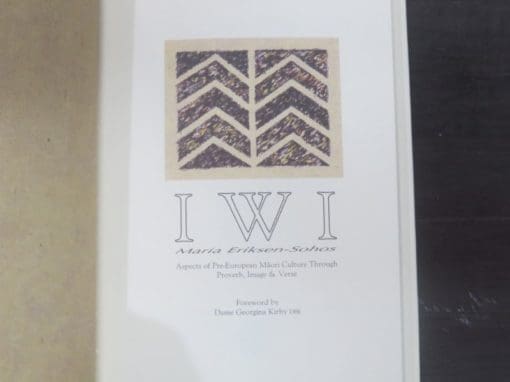 Maria Eriksen-Sohos, Aspects of Pre-European Maori Culture Through Proverb, Image and Verse - Image 8