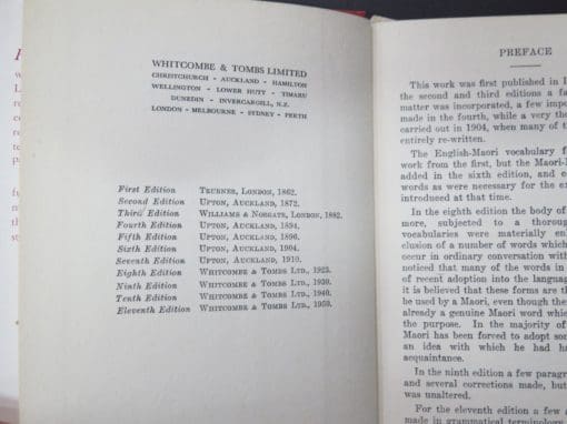 W. L. Williams, H. W. Williams, Revised by W. W. Bird, First Lessons in Maori - Image 5