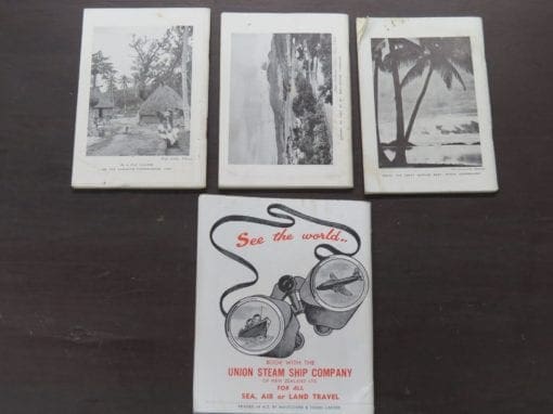 4x Union Steam Ship Company of New Zealand, pocket and other guide 1932, 1936, 1955 - Image 7
