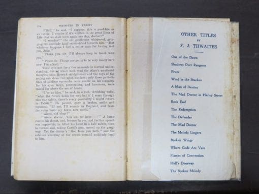 F. J. Thwaites, Whispers In Tahiti - Image 4