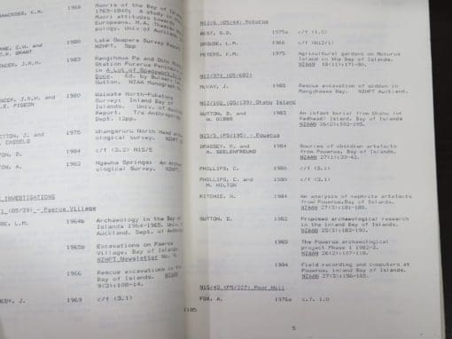 Bulmer, Hayes, A Bibliography of Auckland and Northland Archaeology - Image 3