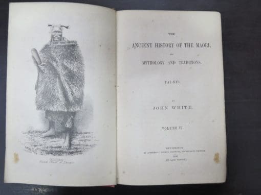 John White, The Ancient History of the Maori, His Mythology and Traditions, Tai-Nui, Volume VI - Image 8