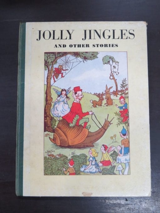 Joy Porter-Field, Written and Illustrated, Jolly Jingles, Thos. Holdsworth and Sons., Auckland,, Illustration, Dead Souls Books, Dunedin Book Shop