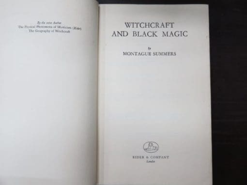 Montage Summers, Witchcraft and Black Magic - Image 8