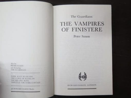 Peter Saxon, The Vampires Of Finistere - Image 4