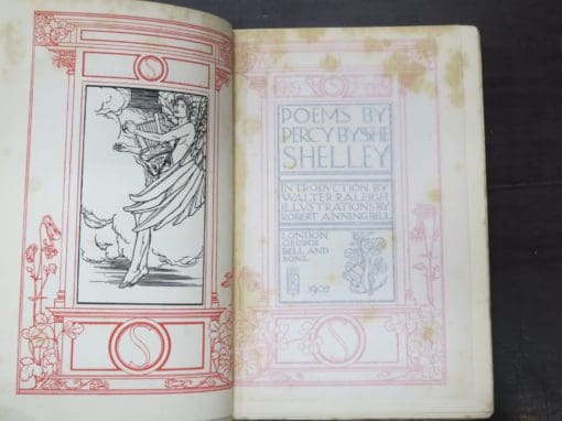 Percy Bysshe Shelley, Poems, Introduction by Walter Raleigh, Illustrations by Robert Anning Bell - Image 11