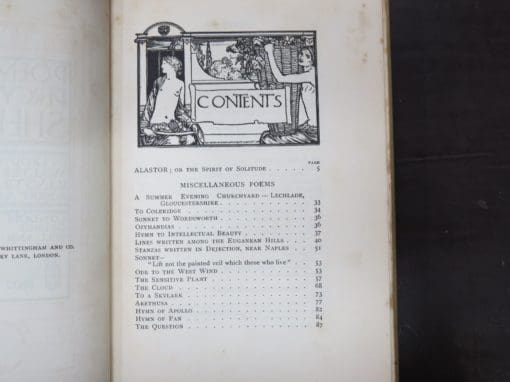 Percy Bysshe Shelley, Poems, Introduction by Walter Raleigh, Illustrations by Robert Anning Bell - Image 9