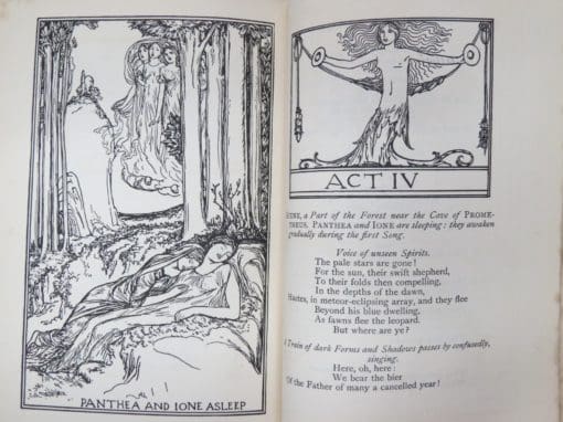Percy Bysshe Shelley, Poems, Introduction by Walter Raleigh, Illustrations by Robert Anning Bell - Image 4