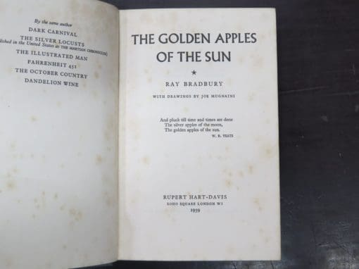 Ray Bradbury, The Golden Apples Of The Sun - Image 5