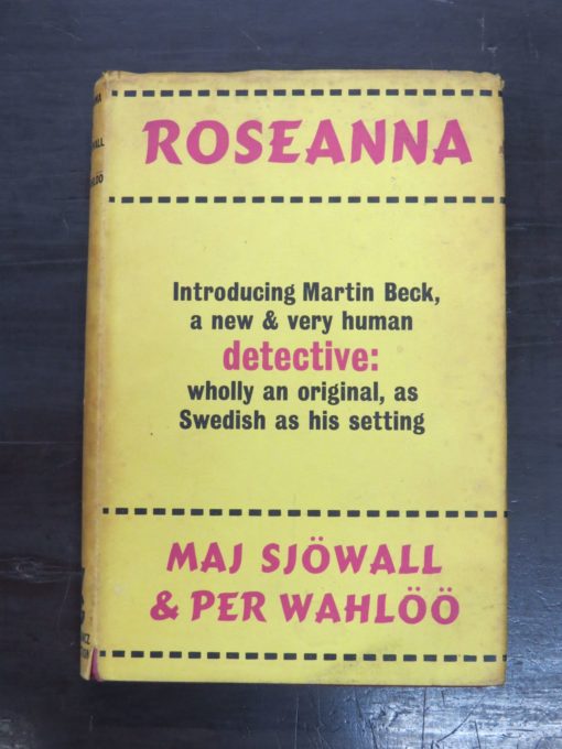 Maj Sjowall, Per Wahloo, Roseanna, Translated from the Swedish by Lois Roth, Gollancz, London, 1968, Crime, Mystery, Detection, Dead Souls Bookshop, Dunedin Book Shop