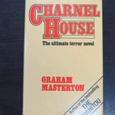 Graham Masterton, Charnel House, Ghost Hunters' Library, Bailey Bros and Swinfen Ltd., London, 1979, Horror, Dead Souls Bookshop, Dunedin Book Shop