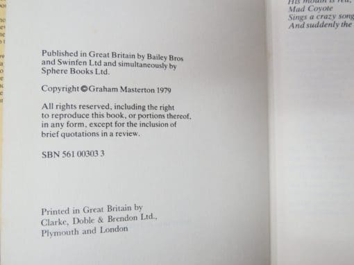 Graham Masterton, Charnel House - Image 5