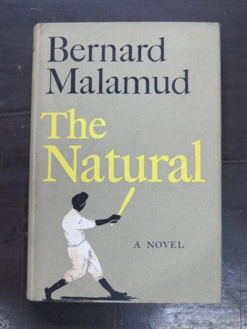 Bernard Malamud, The Natural, Eyre and Spottiswoode, London, 1963, Literature, Cricket, Dead Souls Bookshop, Dunedin Book Shop