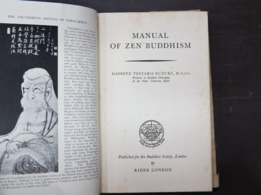Daisetz Teitaro Suzuki, Manual of Zen Buddhism - Image 6