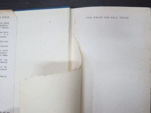 Ernest Hemingway, For Whom The Bell Tolls - Image 7