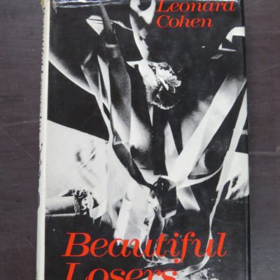 Leonard Cohen, Beautiful Losers, Cape, London, 1970, Literature, Dead Souls Bookshop, Dunedin Book Shop