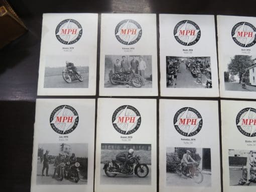 MPH, The Journal of the Vincent-HRD Owner's Club, 1970, 12 x issues - Image 3