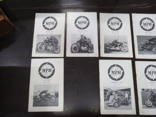 MPH, The Journal of the Vincent-HRD Owner's Club, 1968, 11 x issues - Image 2