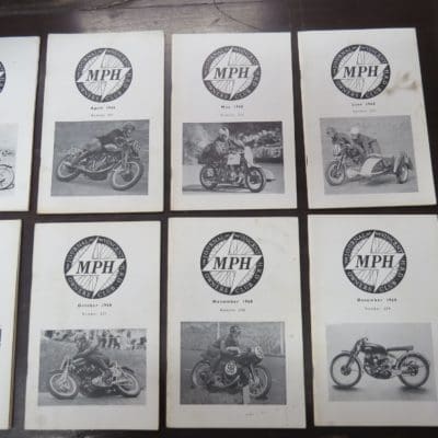 MPH, The Journal of the Vincent-HRD Owner's Club, 1968, Automobiles, Vincent Motorcycles, Motorcycles, Dead Souls Bookshop, Dunedin Book Shop