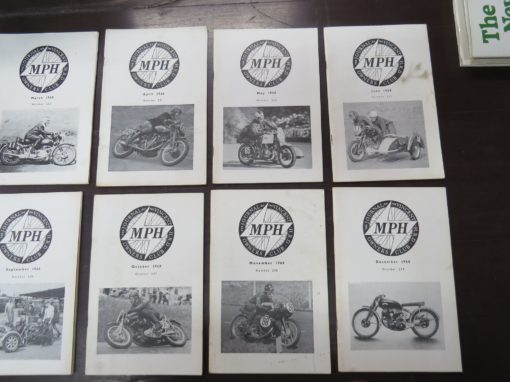 MPH, The Journal of the Vincent-HRD Owner's Club, 1968, Automobiles, Vincent Motorcycles, Motorcycles, Dead Souls Bookshop, Dunedin Book Shop