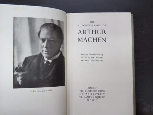 Arthur Machen, The Autobiography, With an Introduction by Morchard Bishop - Image 7