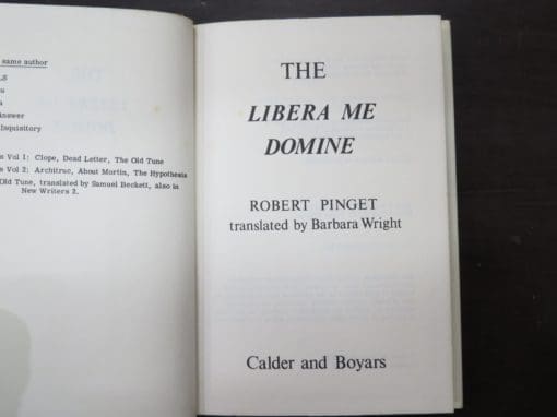Robert Pinget, The Libera me Domine - Image 6