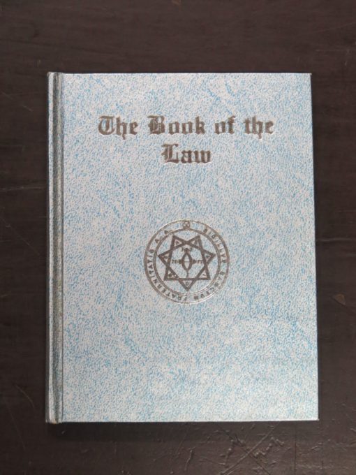 Aleister Crowley (published by Marcelo Motta) Book of the Law, Legis sub figura, Troll Publishing, USA, 1980, Occult, Religion, Esoteric, Philosophy, Dead Souls Bookshop, Dunedin Book Shop